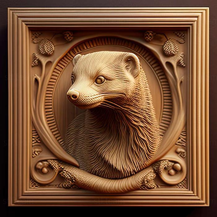 3D модель Mustelus ravidus (STL)